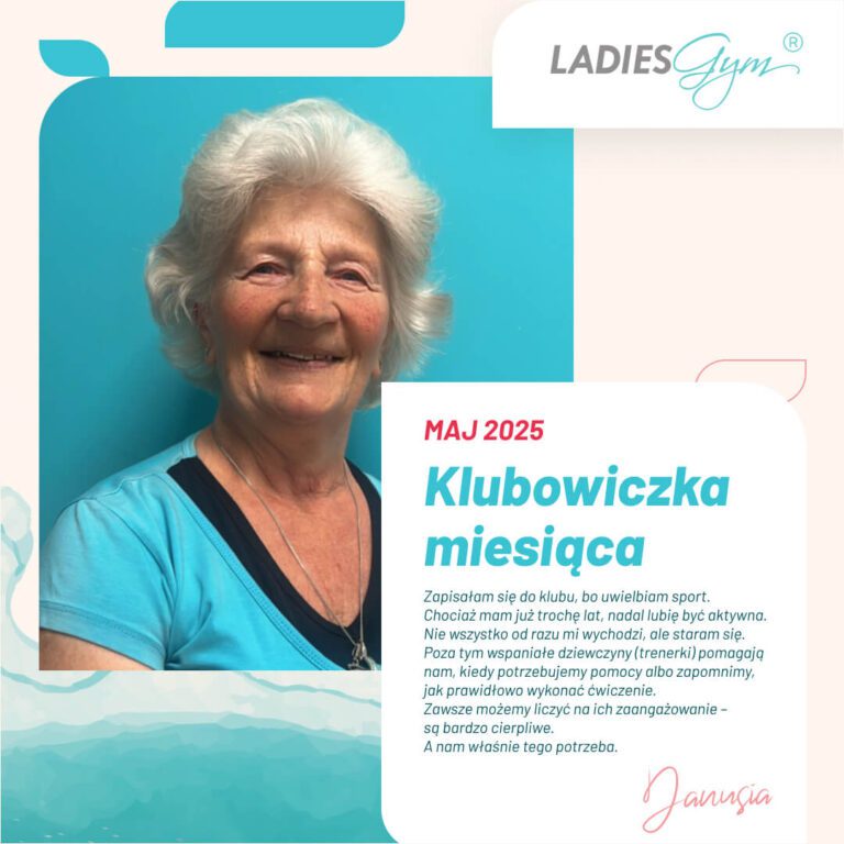 Klubowiczka miesiąca Białołęka – Maj 2025 🏅