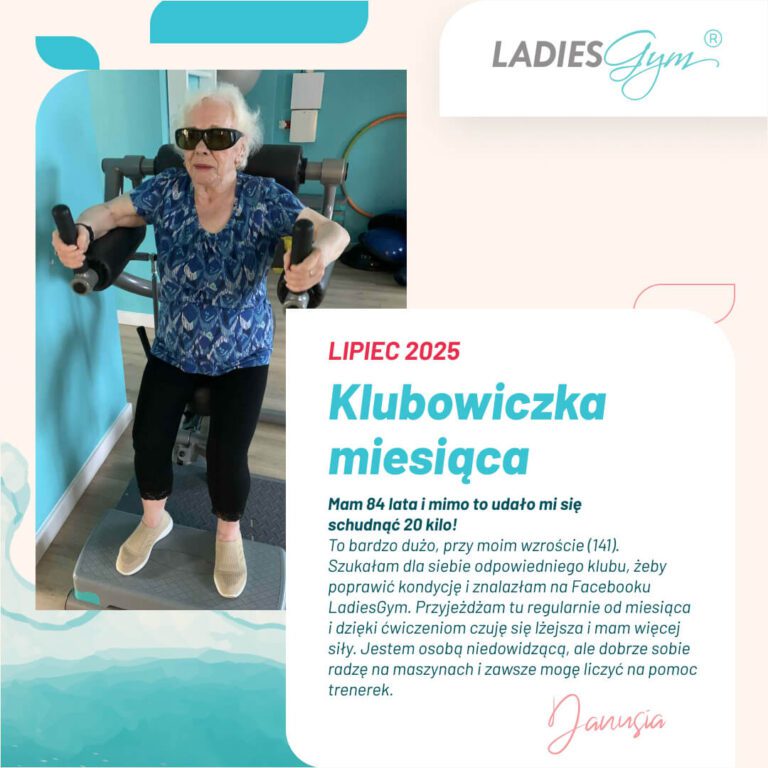 Klubowiczka miesiąca Mokotów – Lipiec 2025 🏅
